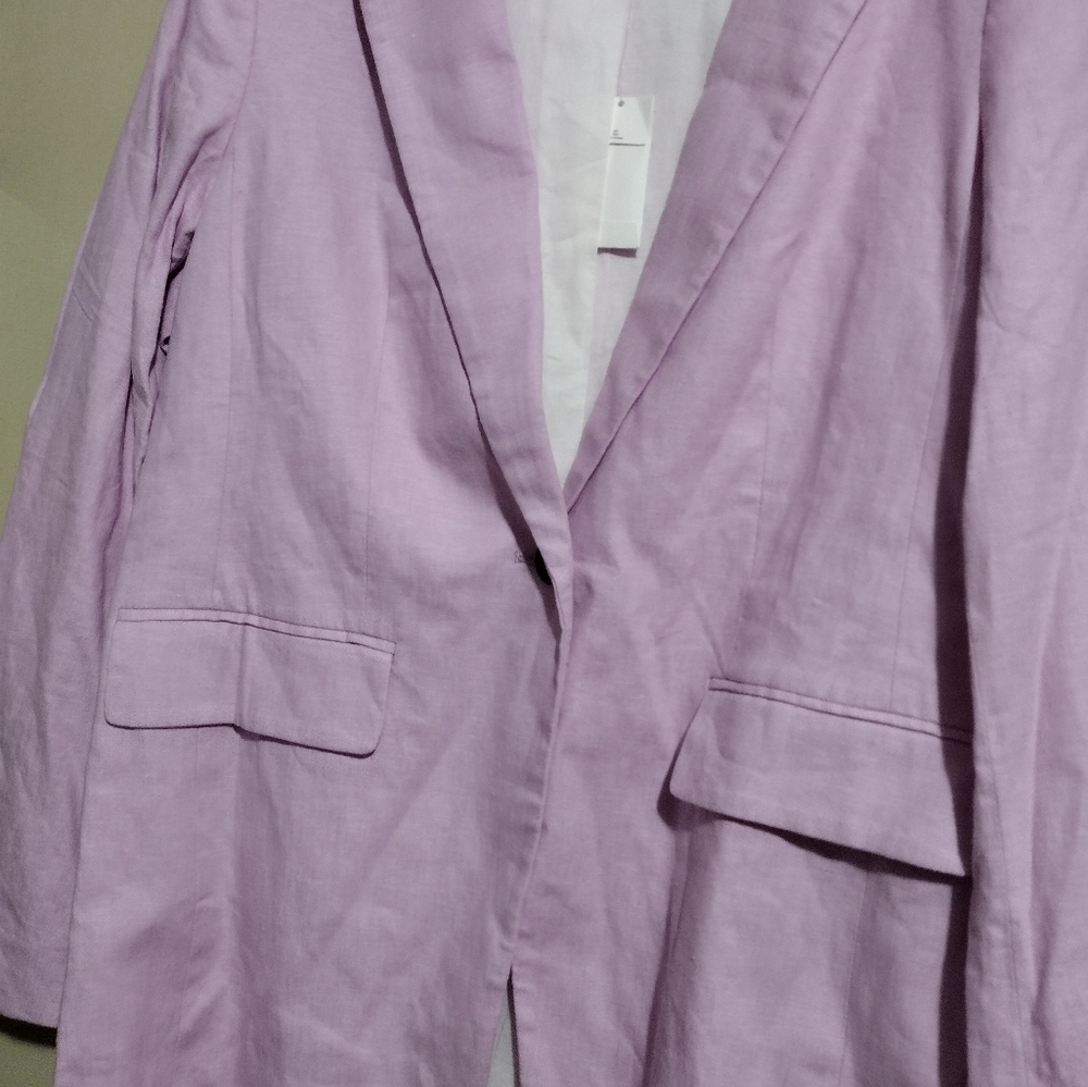 Banana Republic Purple Blazer Elegant Suit Jacket